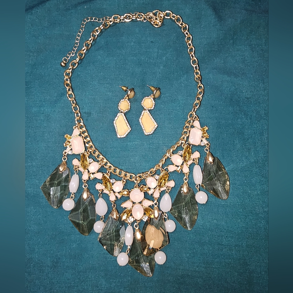 Torrid necklace and earing set